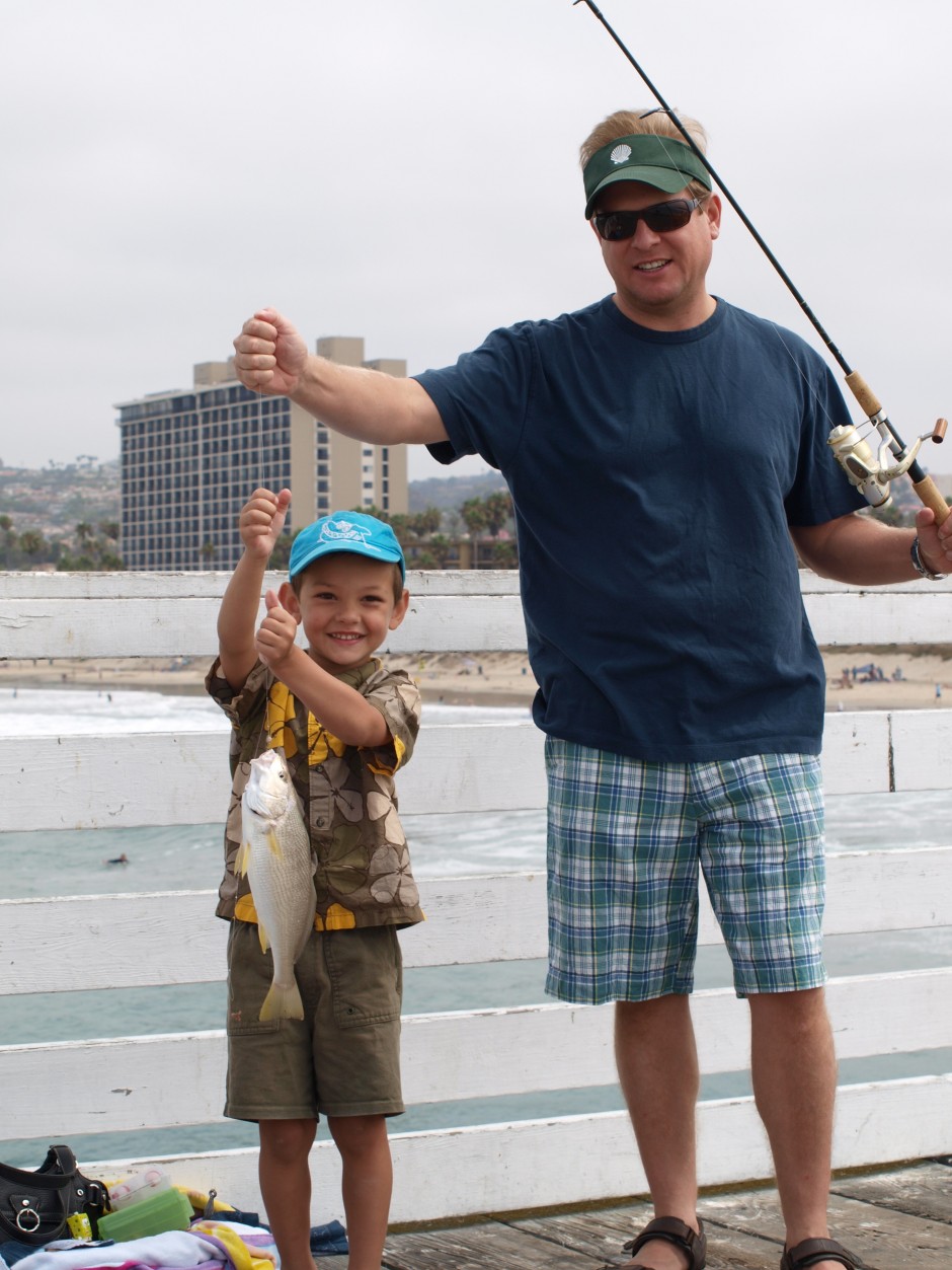 Yellowfin Croaker, Dave and Adam