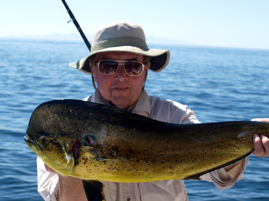 Jack and a dorado